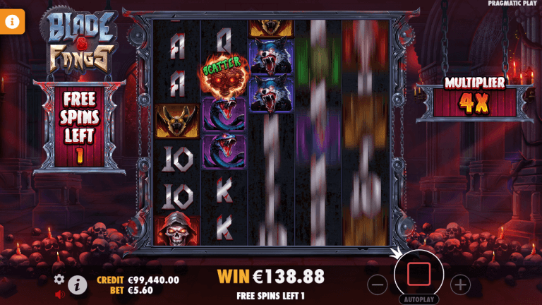 Blade & Fangs Gratis Spins