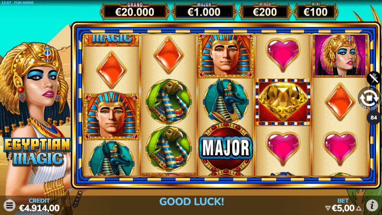 Egyptian Magic Gratis Spins