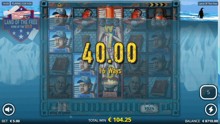 Land Of The Free Bonus