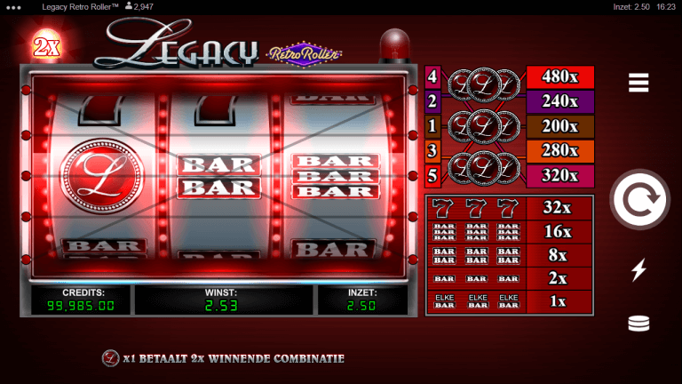 Legacy Retro Roller Bonus