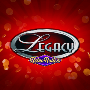 Legacy Retro Roller logo achtergrond