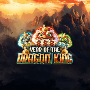 Year of the Dragon King logo achtergrond