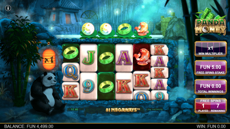 Panda Money Megaways Gratis Spins