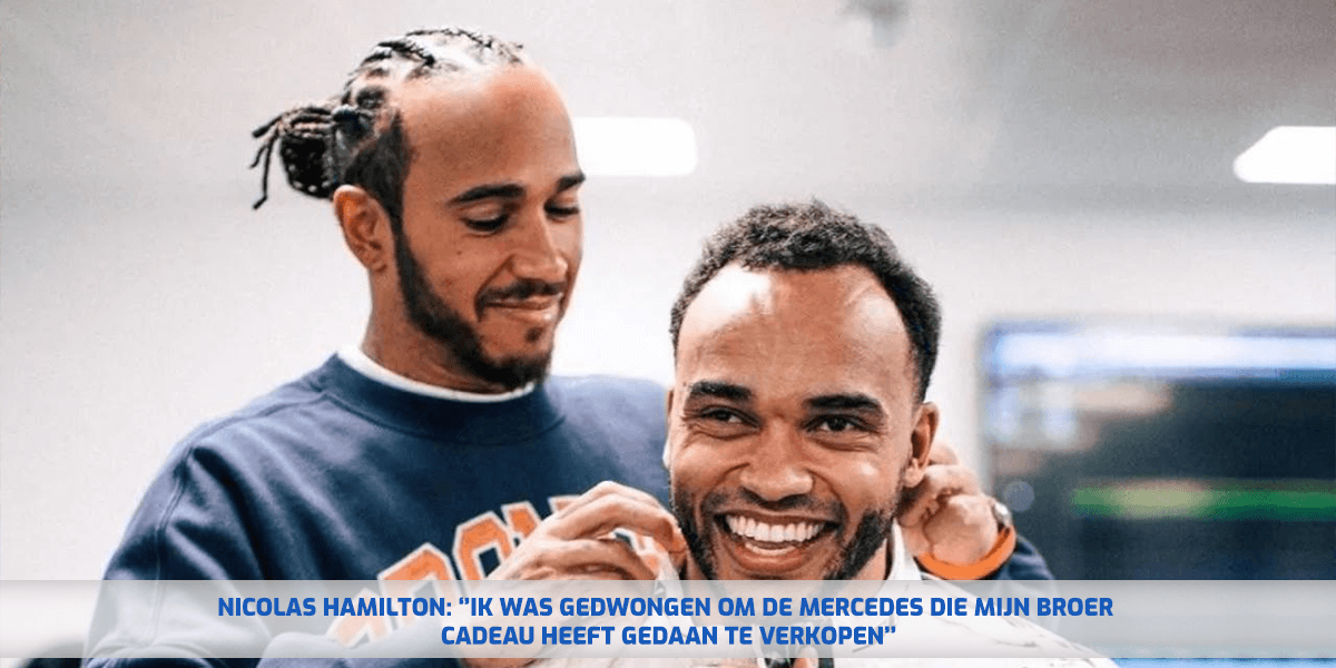 Halfbroer Lewis Hamilton over verslaving: “Suïcidale gedachten”