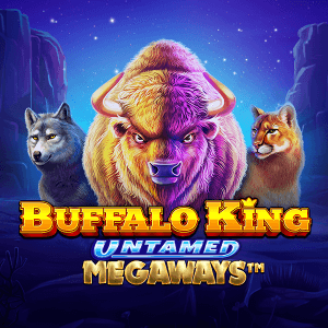 Buffalo King Untamed Megaways logo achtergrond