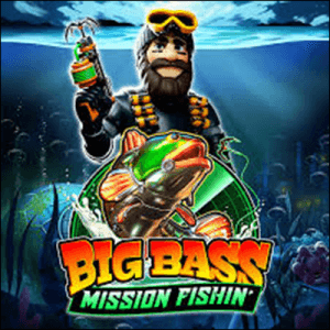 Big Bass Mission Fishin’ logo achtergrond