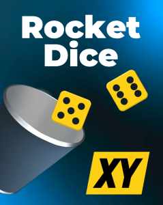 Rocket Dice XY logo