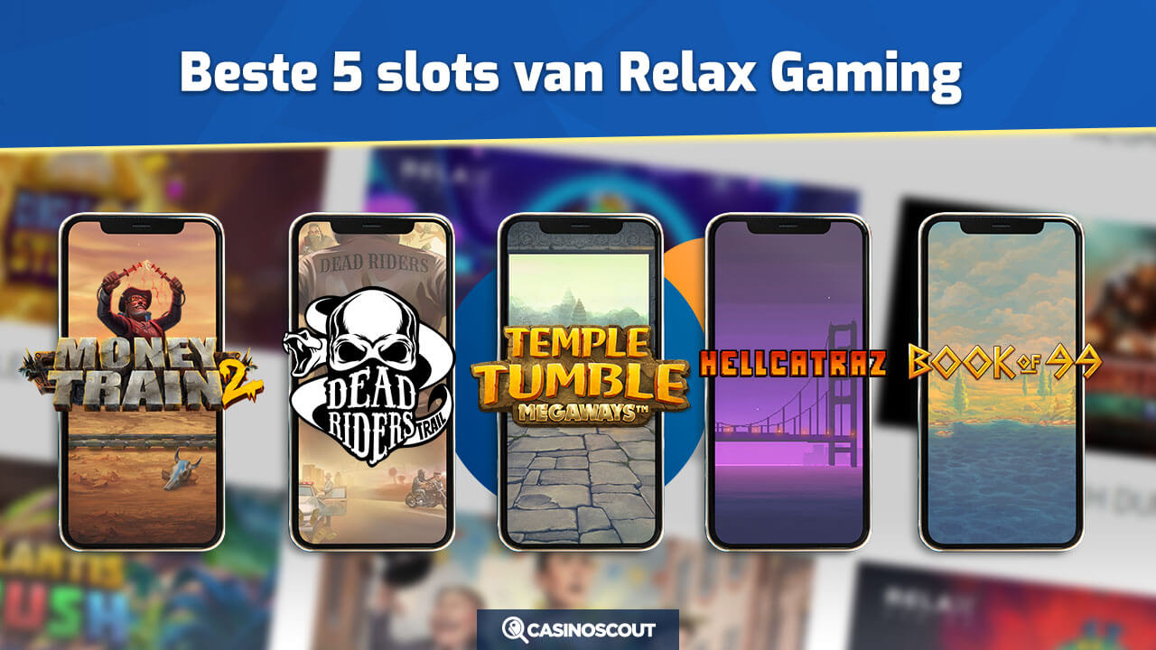 Beste slots van Relax Gaming