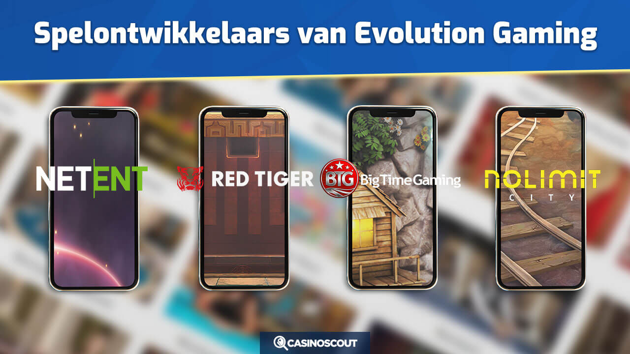 evolution gaming slots spelontwikkelaars