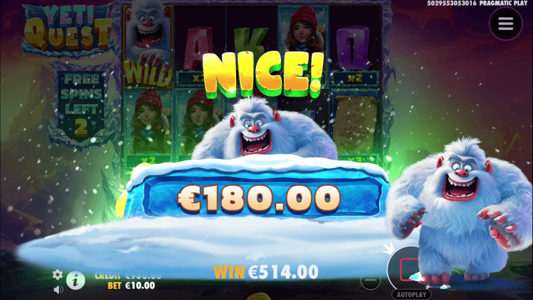 Yeti Quest Gratis Spins