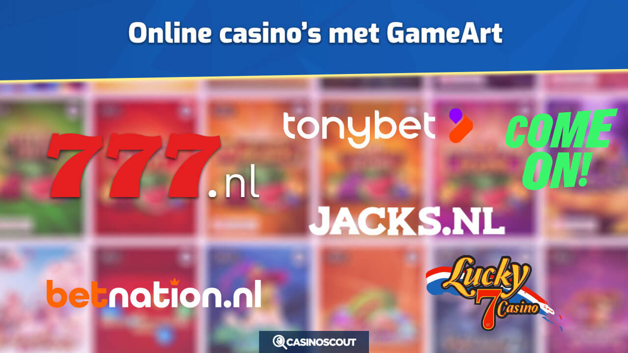 online casino's met online slots van GameArt