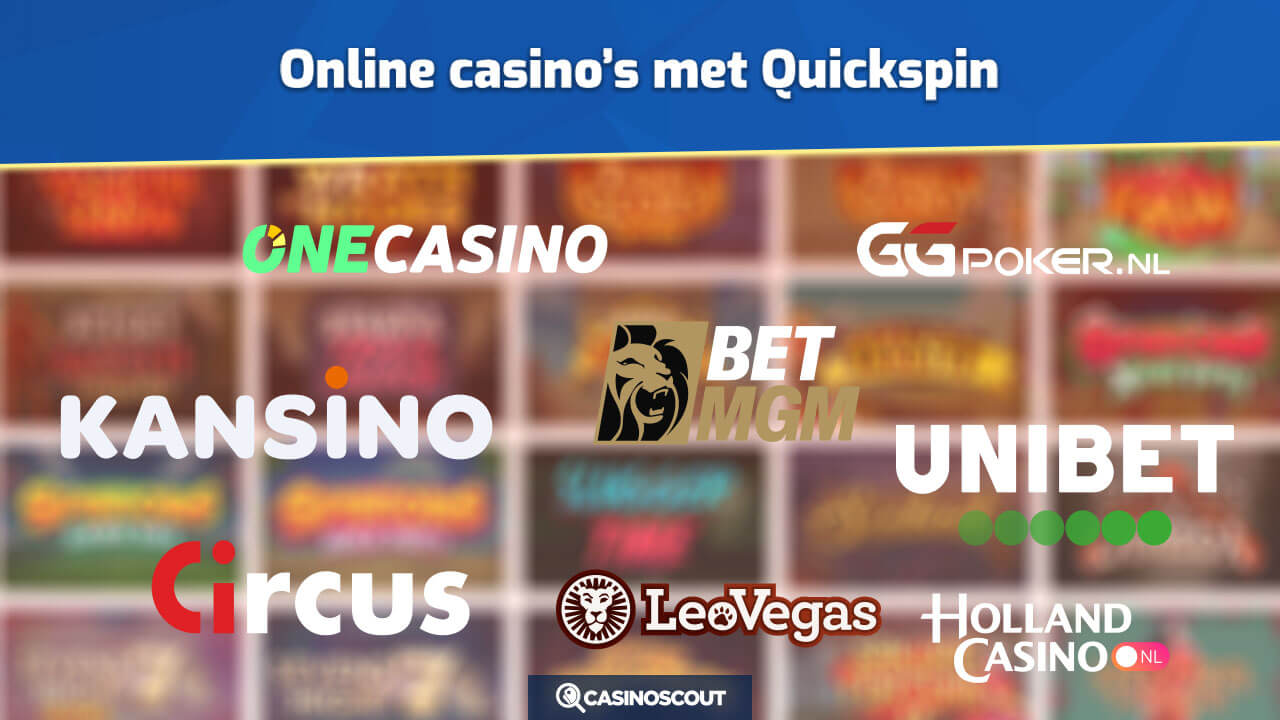 Casino's met Quickspin spellen