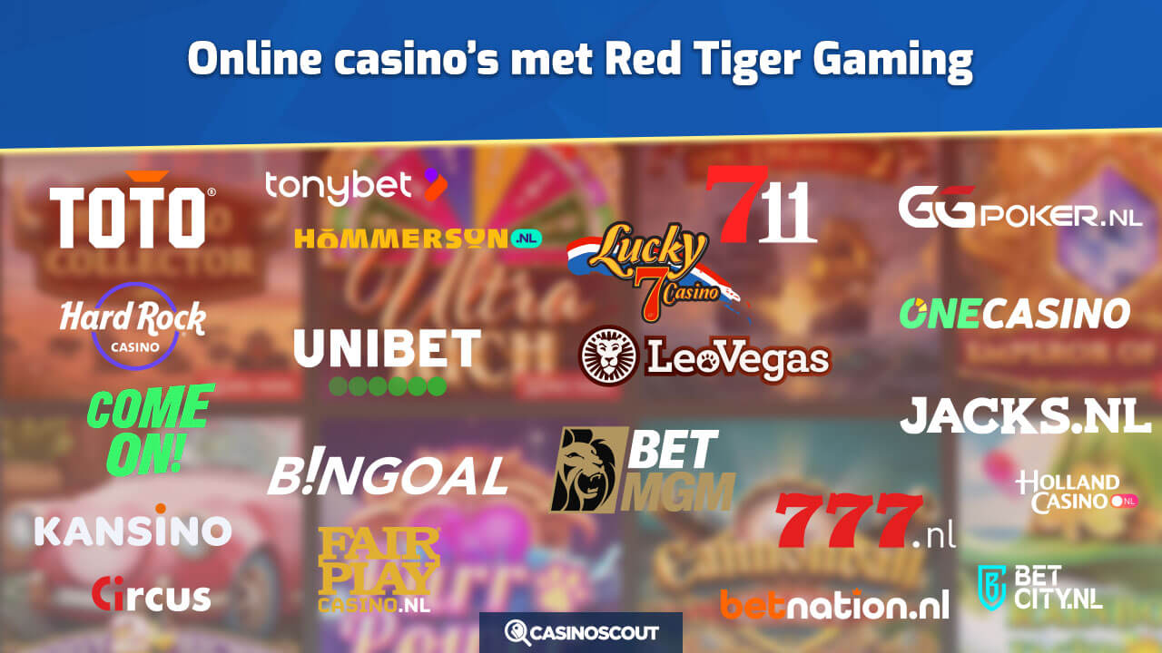 casino's met red tiger gaming