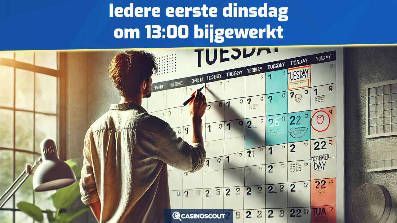 bonus casino kalender bijwerken