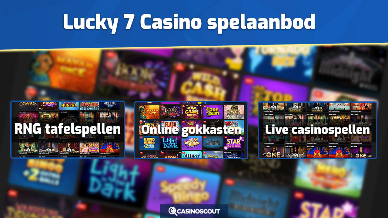 Lucky 7 Casino spelaanbod