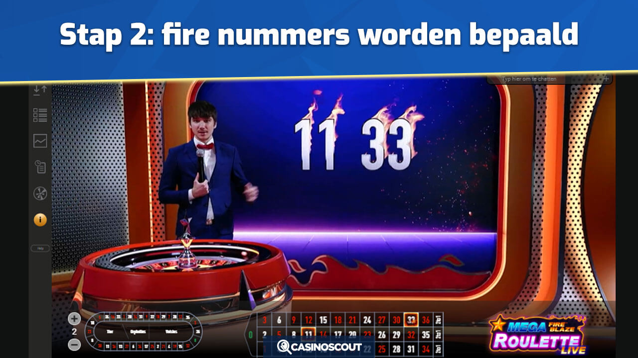 Fire Numbers Mega Fire Blaze Roulette