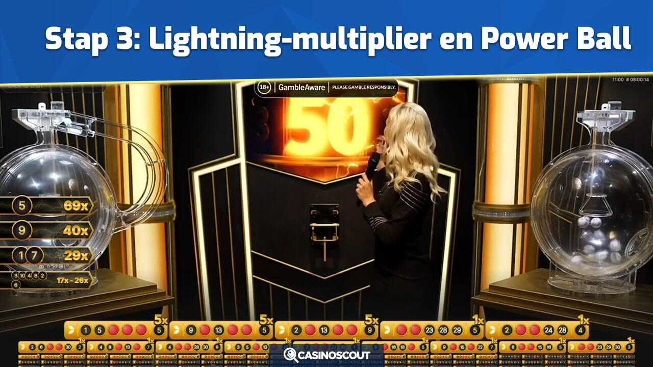 Lightning Ball met multiplier