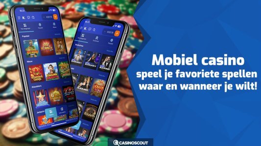 Mobiel casino: speel je favoriete spellen waar en wanneer je wilt!