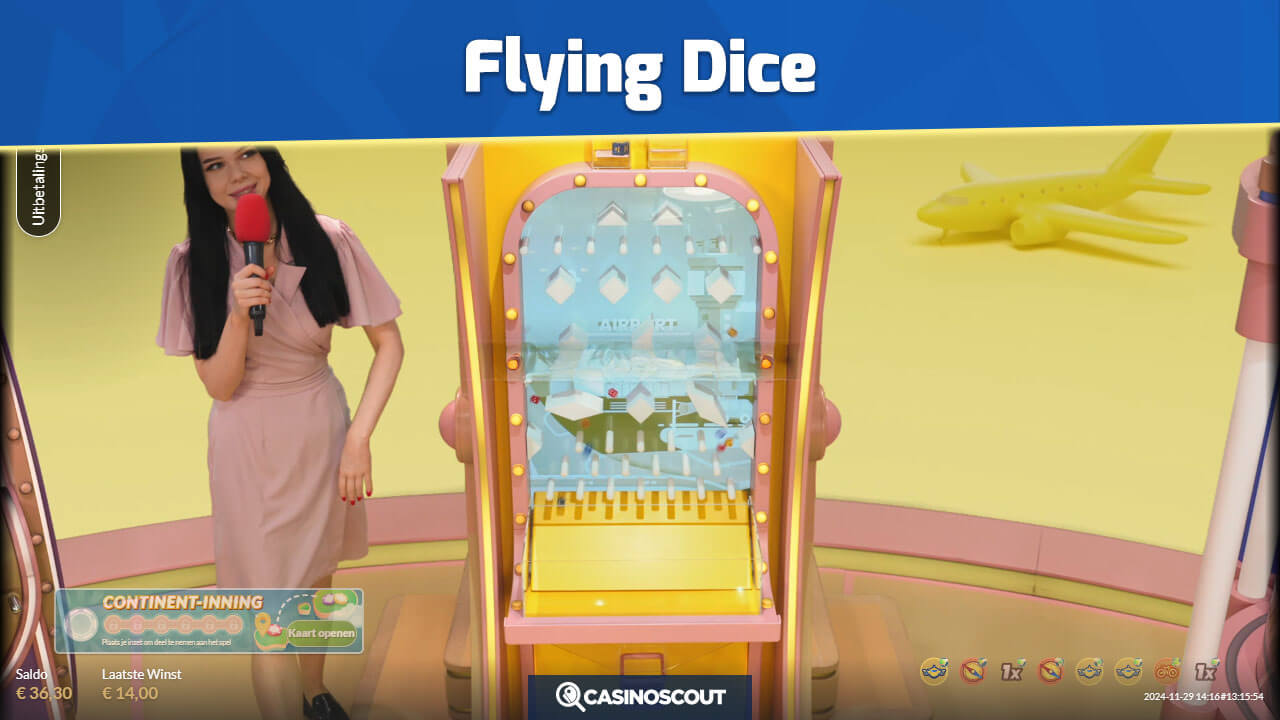 Flying Dice spelen