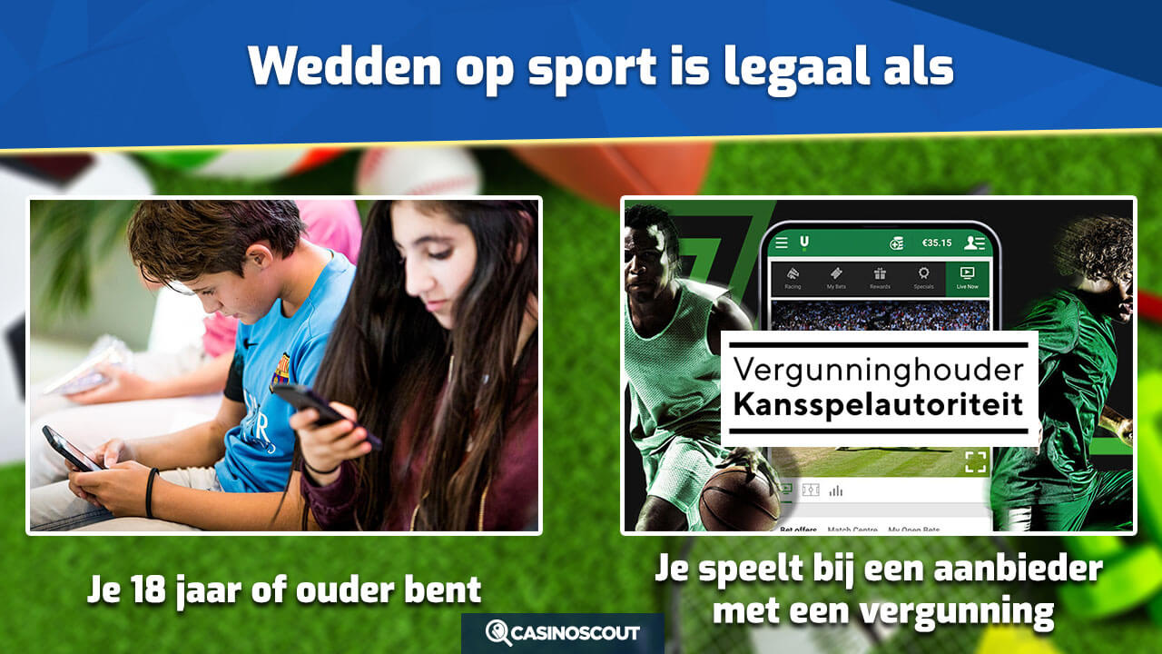 wanneer is wedden op sport legaal