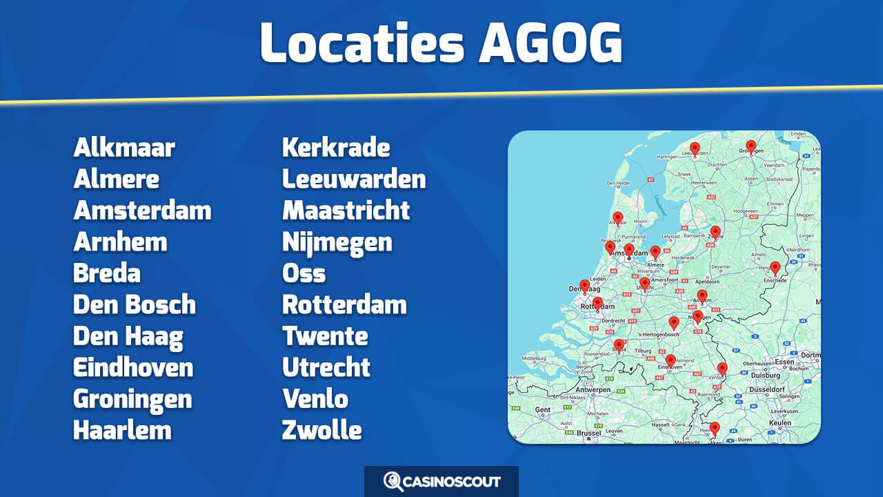 AGOG locaties