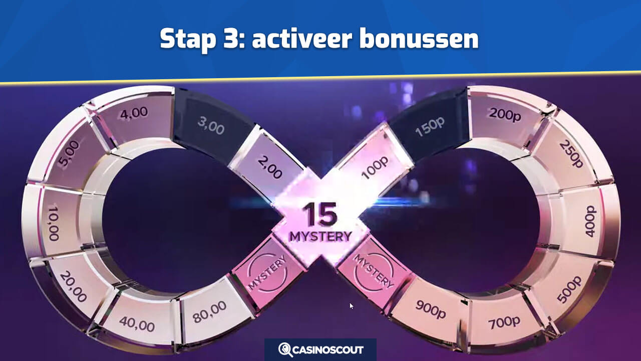 bonusronde Infinity Dice