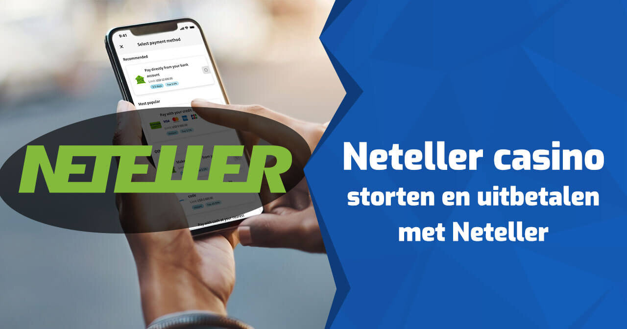 Neteller casino: storten en uitbetalen met Neteller