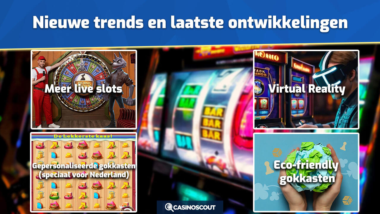 Nieuwe trends en laatste ontwikkelingen gokkasten