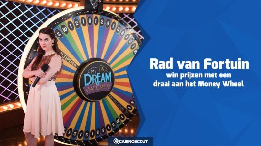 Rad van Fortuin: Win prijzen met een draai aan het Money Wheel