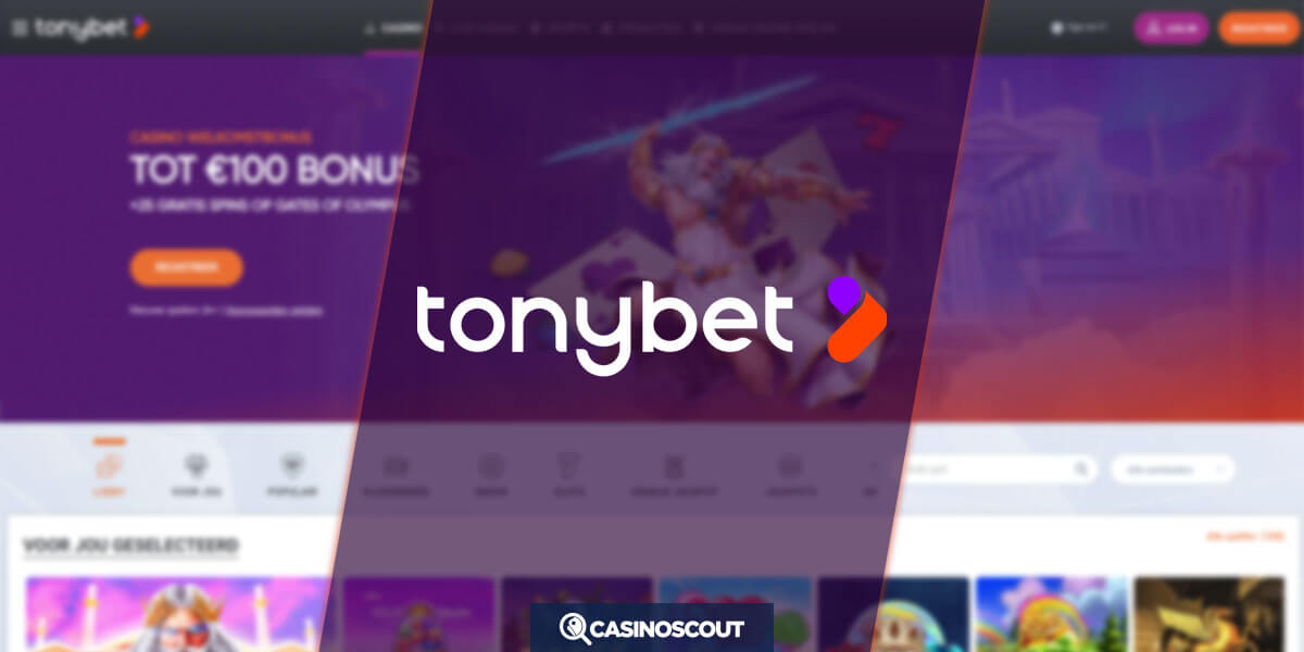 TonyBet is live in Nederland