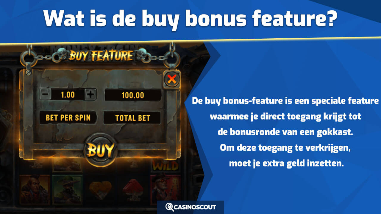 Wat is de buy bonus feature?