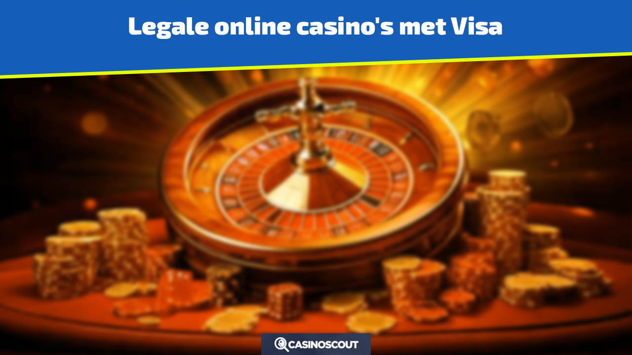 Alle legale online casino's met VISA