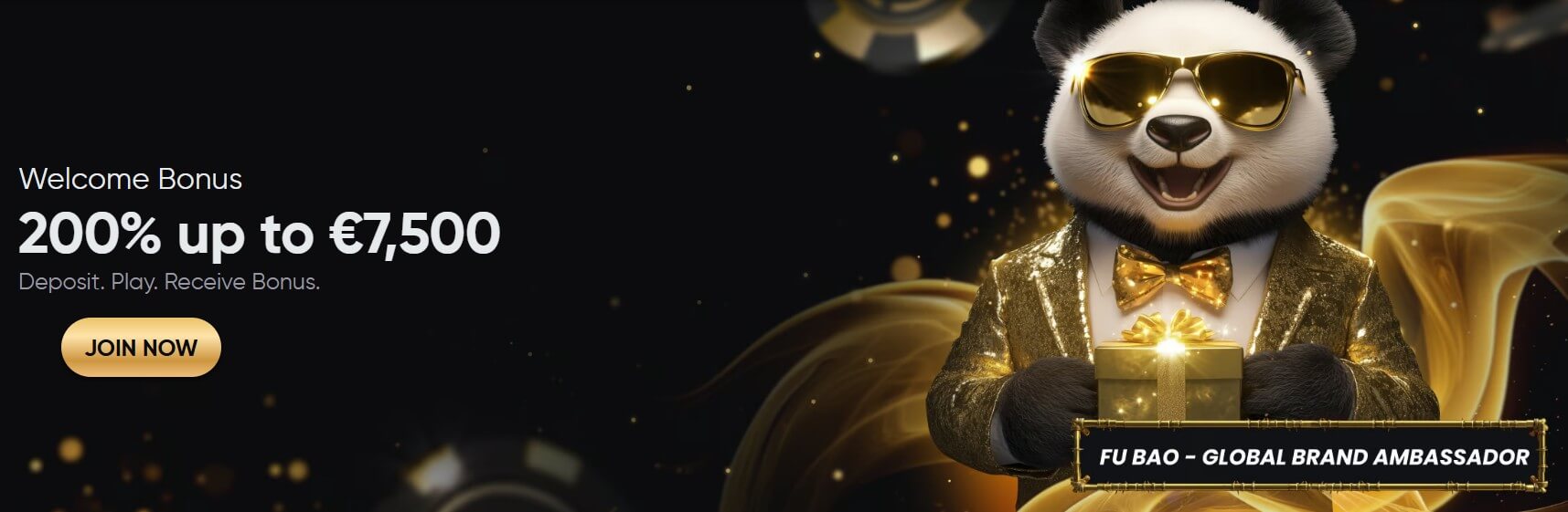 Golden Panda Casino promotie