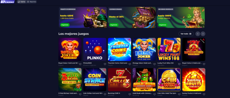 B7 Casino Screenshot 1