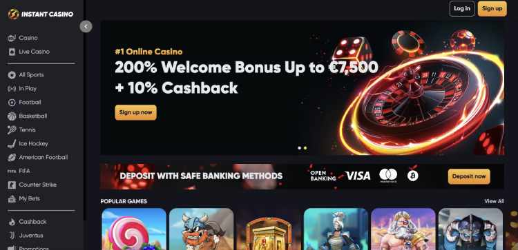 Instant Casino MiFINITY casino