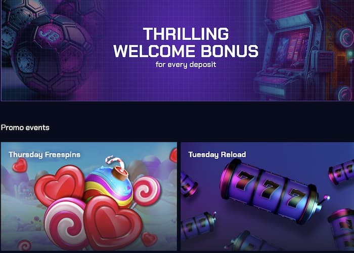 hoge promoties bij Justbit Casino
