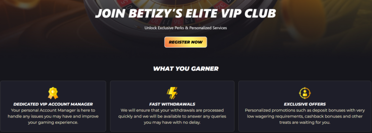 Betizy Casino Screenshot 3