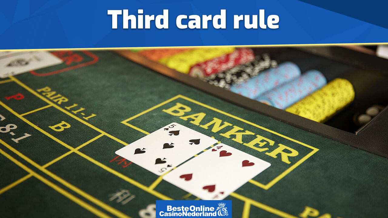 third card rule baccarat