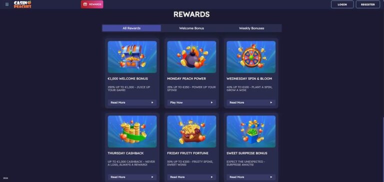 Casino Peaches Screenshot 3