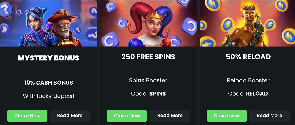 Casinobonussen Winningz Nederland