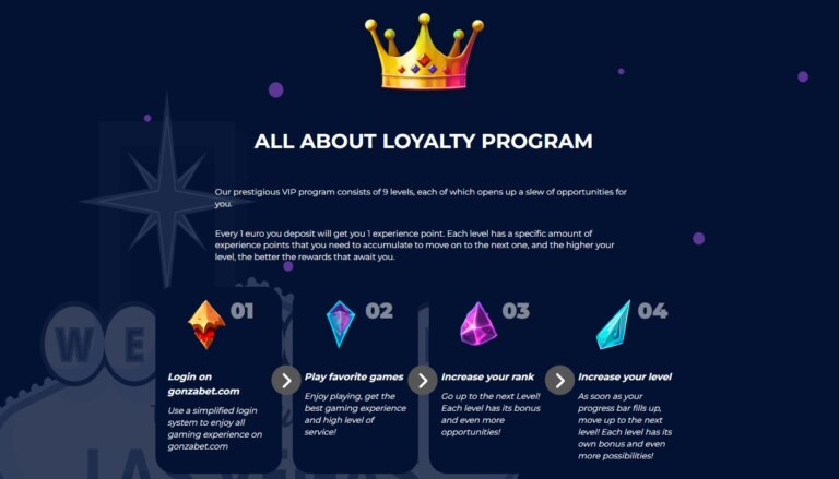 GonzaBet Casino Screenshot 1