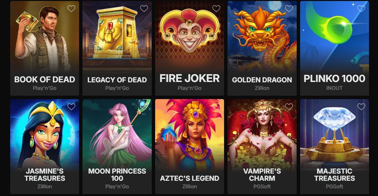 Golden Billy Casino Screenshot 3