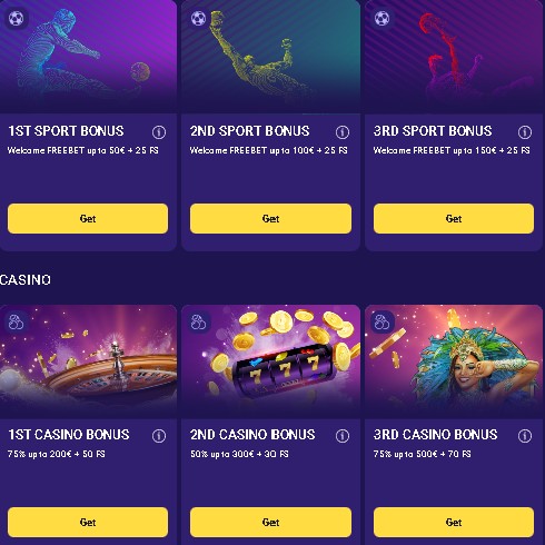 IgoBet Casino welkomstpromoties sport