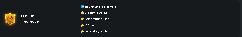 Legend loyaliteitssysteem Winningz Casino Holland