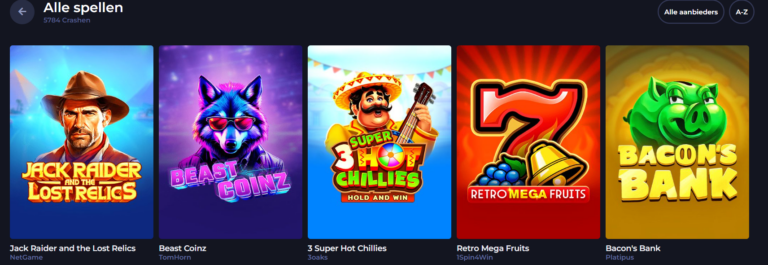 PitBet Casino Screenshot 1