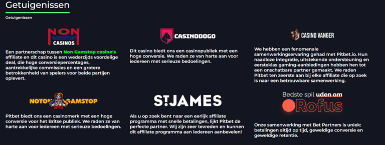 PitBet Casino Screenshot 3