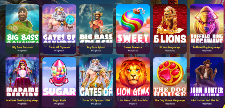 Privé Casino Screenshot 1