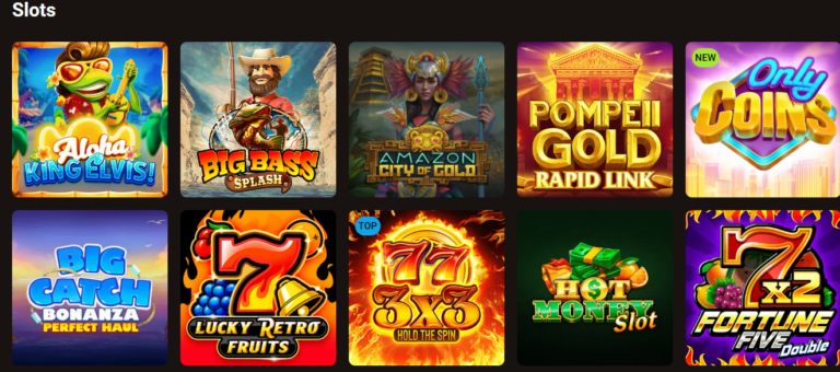 SlotLair Casino Screenshot 1