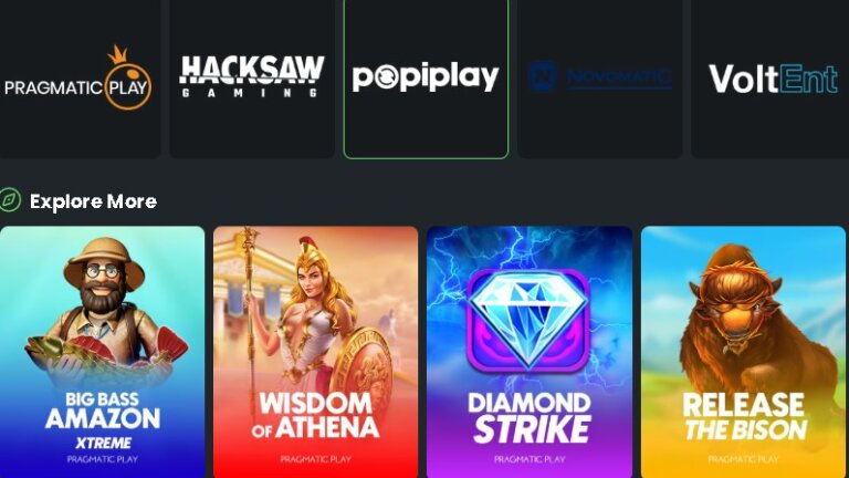 Winningz Casino Screenshot 1