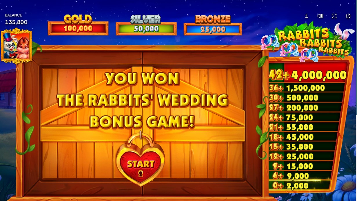 Taikaspins Casino Rabbits Rabbits Rabbits game